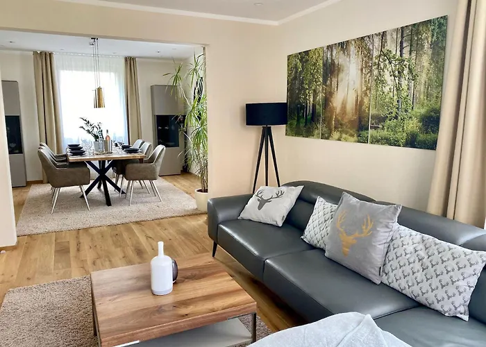 度假居 Haus-holiday-ferienhaus-in-bad-sachsa 巴特萨克萨